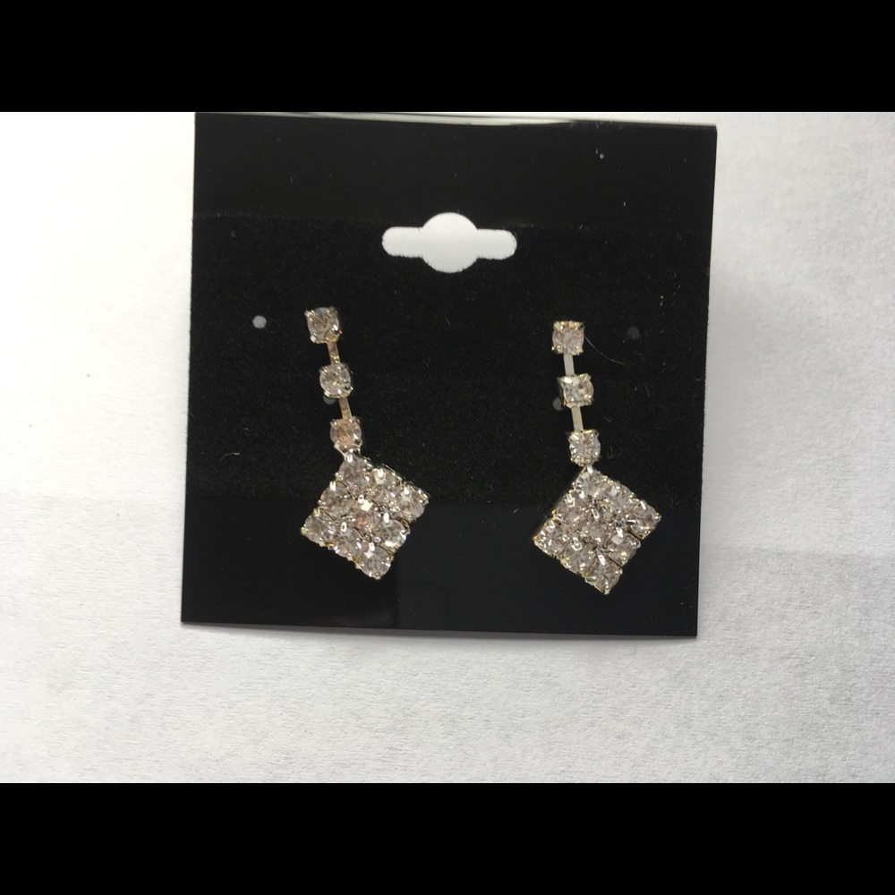 Crystal Rhinestone Earrings